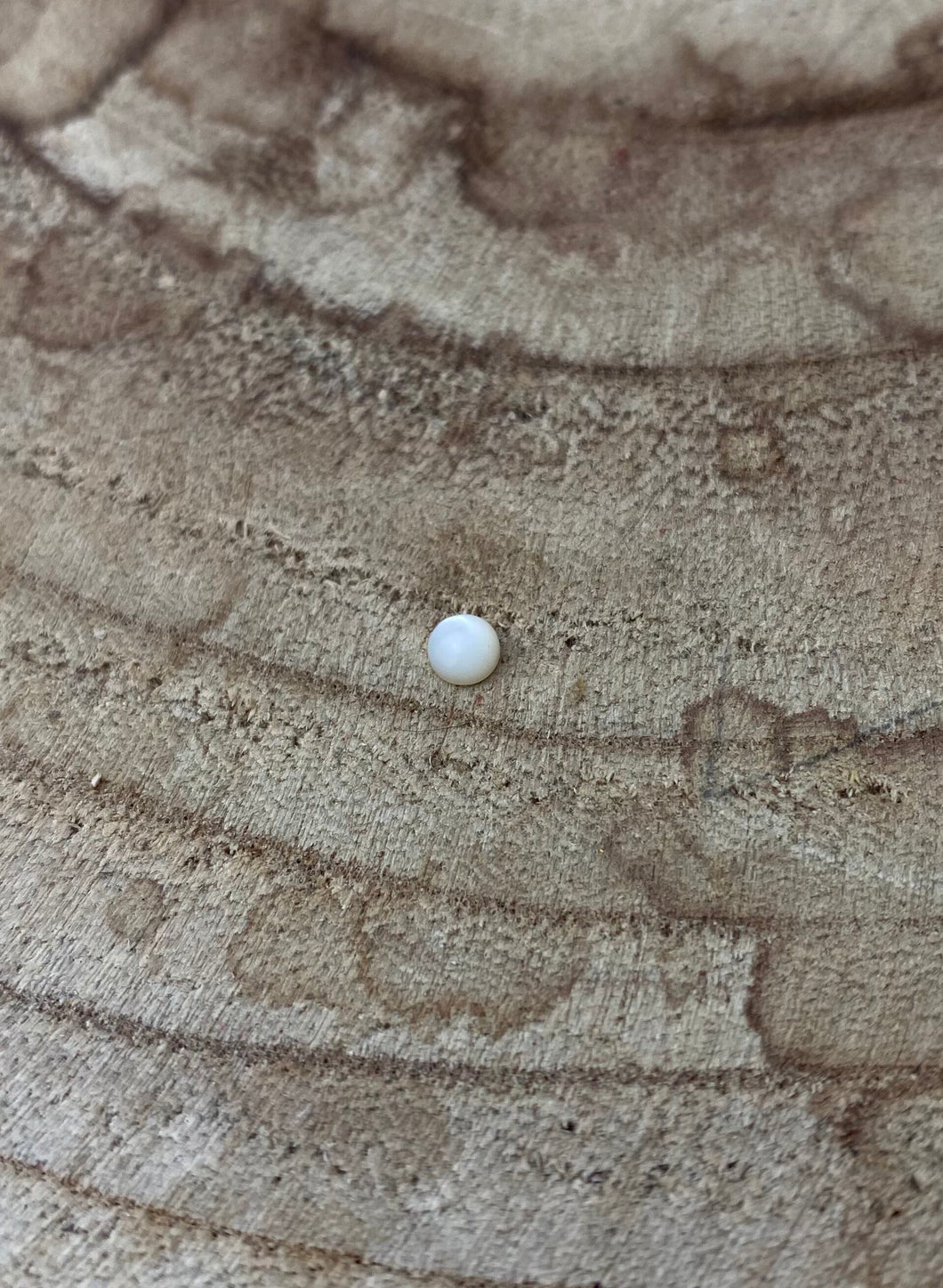 Small Circle Mother Of Pearl Bead, Sku#M2048