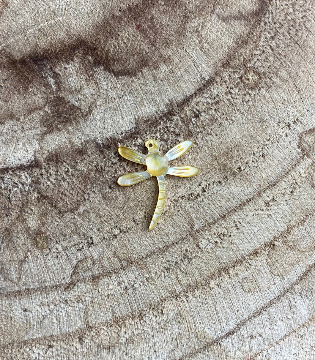 Dragonfly Mother Of Pearl Shell, Sku#M2270