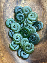 Swirl Jade Beads, Sku#M2260