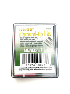 Diamond tip bits