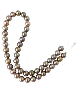 100% Natural Color Round AAA+ Edison Pearl Strand, Sku#3034
