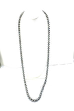 Mikimoto Tahitian Black pearl strand with original box and paperwork