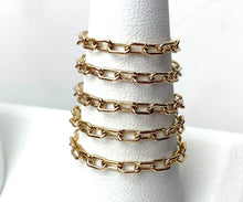 2.4mm Paperclip Chain Rings