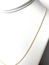 14K Gold Filled 22” 1.2mm Rope Chain, Sku#S009R/22
