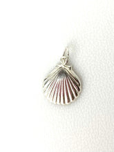 Sterling Silver Sea Shell Charm, Sku#513C