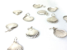 Sterling Silver Sea Shell Charm, Sku#513C
