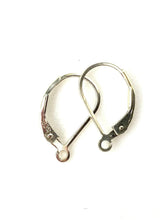 Sterling Silver Plain Leverback w/Ring AT, Sku#5007050