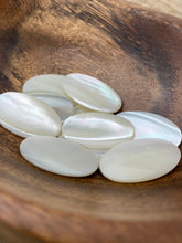 Oval Mother Of Pearl Bead, Sku#M2045