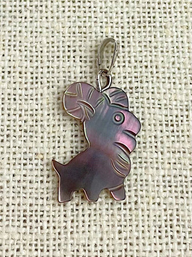 Mother of Pearl Goat Pendant