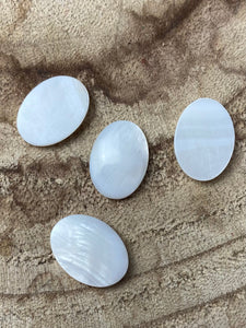 Oval Mother Of Pearl Shell, Sku#M2065