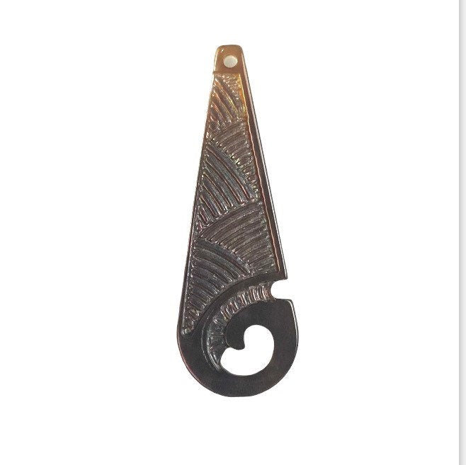 Carved Mother Of Pearl Shell, Sku#M2297