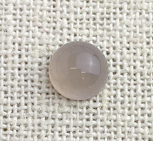 Gray Agate Circle Cabochon Sku#M1771