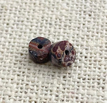 Red Leopard Jasper Bead