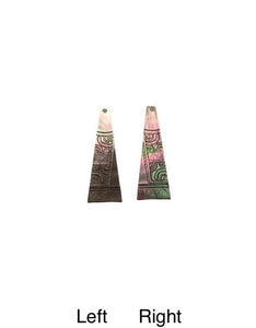 Carved Mother Of Pearl Shell, Sku#M2226