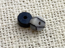Black Net Jasper Bead