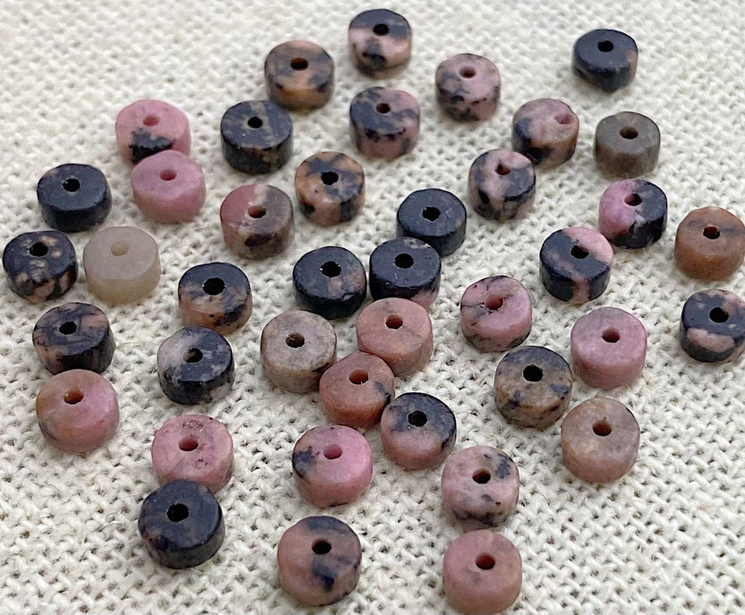 Rhodochrosite Bead
