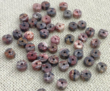 Red Leopard Jasper Bead