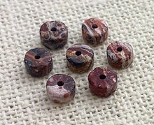 Red Leopard Jasper Bead