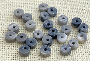 Map Jasper Bead