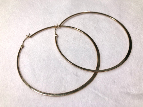 14KGF Hoop Earrings