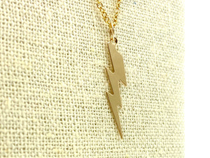 14KGF Lightning Pendant , Sku#379-C