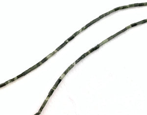 Green Grass Jasper Bead Strand