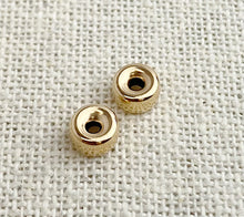Gold Filled Rondelle 6.0x3.4mm (1.5mm Hole)