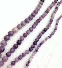 Purple Mica Bead Strand