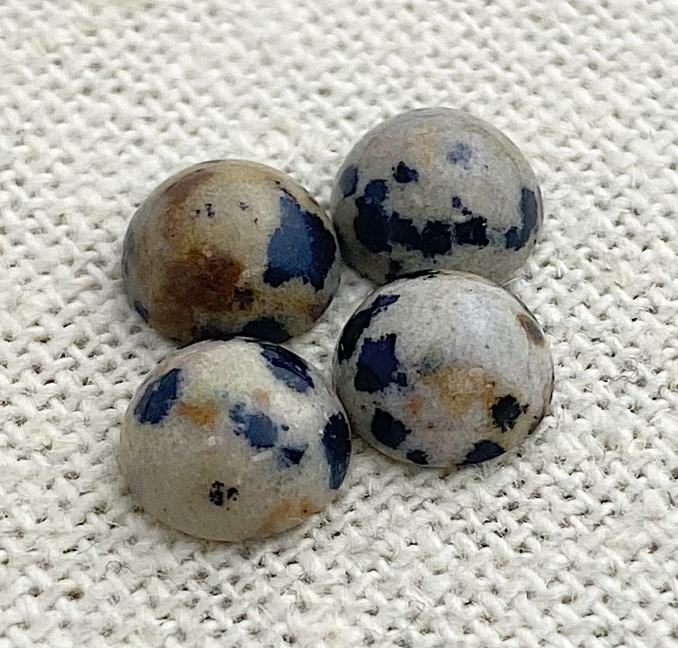 Dalmatian Jasper Circle Cabochon