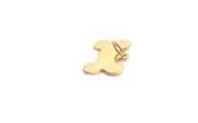 14KGF Dog Bone Charm 2515-C