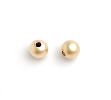 14k Gold Filled 5mm Sandblast Bead