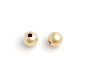 14k Gold Filled 5mm Sandblast Bead