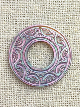 Mother of Pearl Circle Charm