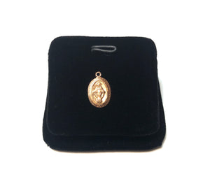 14kGF Oval Jesus Charm