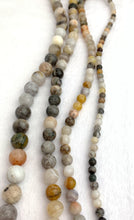 Bamboo Leaf Agate Bead Strand Sku#M2906