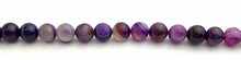 Purple Agate Dyed Bead Strand Sku#M2709