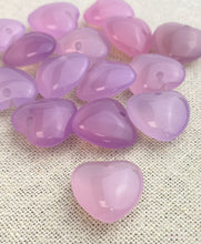 Rose Quartz Heart Charm Sku#M2196
