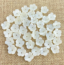 Mother of Pearl Flower Charm Sku#M71