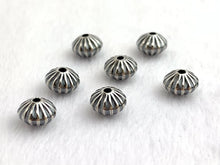 Corrugated Saucer Bead w/1.5mm Hole