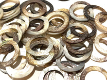 Carved Circle Mother Of Pearl, Sku#M3028