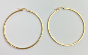 14k Gold Filled Hoop Earrings