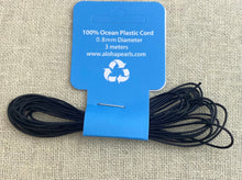 100% Recycled Ocean Plastic Cord 0.8mm
