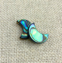 Abalone Moon Charm