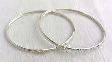 7.5” 3mm DC Bangle w/Clasp, Sterling Silver, 50213175L
