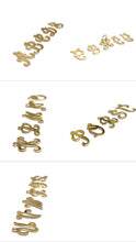 A-Z Script, Letter, Initial Charm, 14KGF