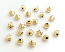 6mm Straight Corrugated Bead