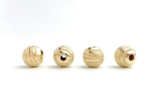 8mm Stardust Stripe Bead