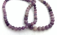 Purple Mica Bead Strand