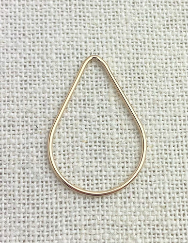 14k GF Teardrop Jump Ring 1.02x29x20mm CL