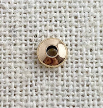14k GF Saucer Bead 5.5x3.3mm (1.7mm Hole)